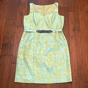 Teri Jon by Rickie Freeman sleeveless dress size 16